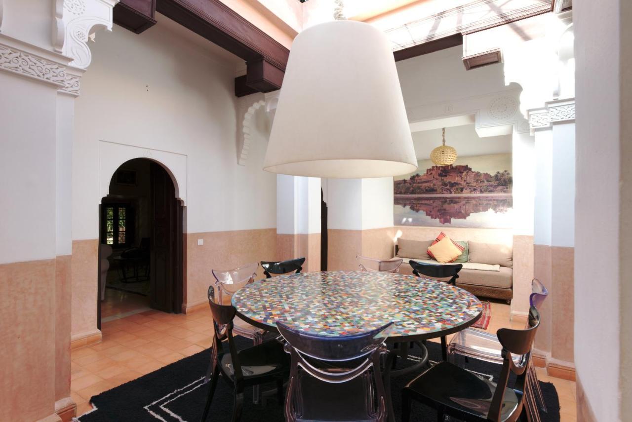 Villa Le Perroquet Bleu Marrakesh Eksteriør bilde
