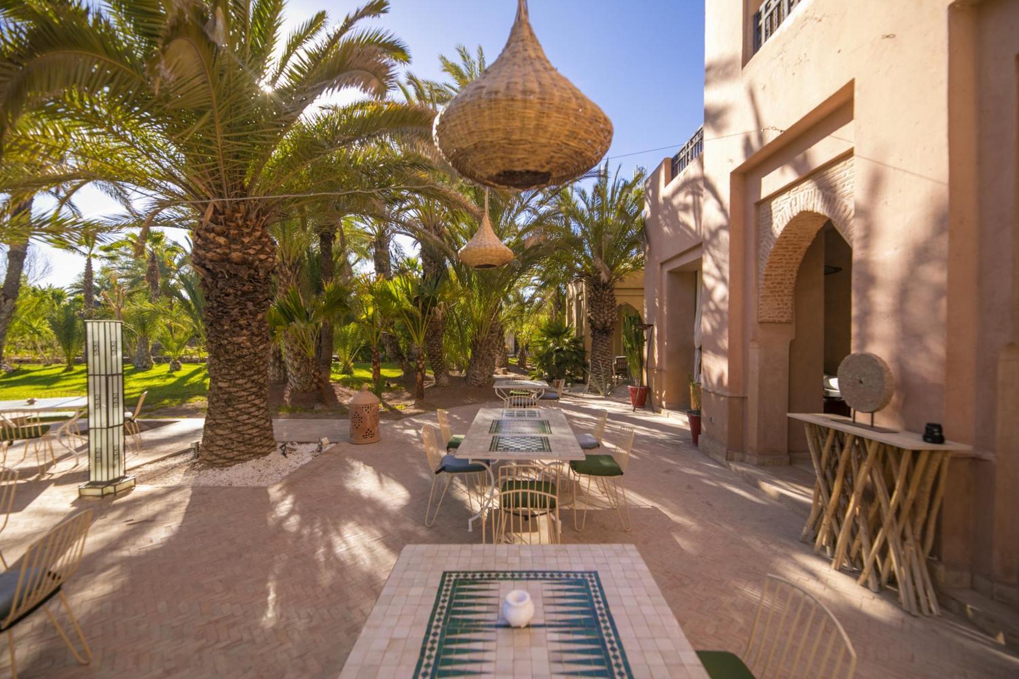 Villa Le Perroquet Bleu Marrakesh Eksteriør bilde
